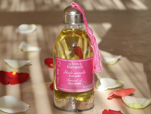 Sensual Body Oil with Rose Sandal 250 ml